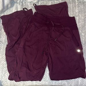 Dark purple Lululemon Studio Pants